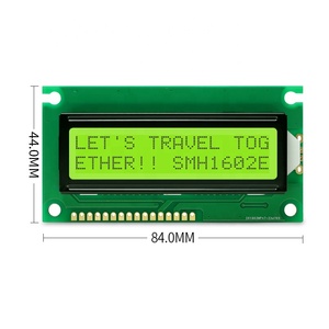 LCD1602 modulo LCD 1602 blu/giallo verde schermo 16x2 caratteri Display LCD PCF8574T PCF8574 IIC interfaccia I2C 5V per arduino
