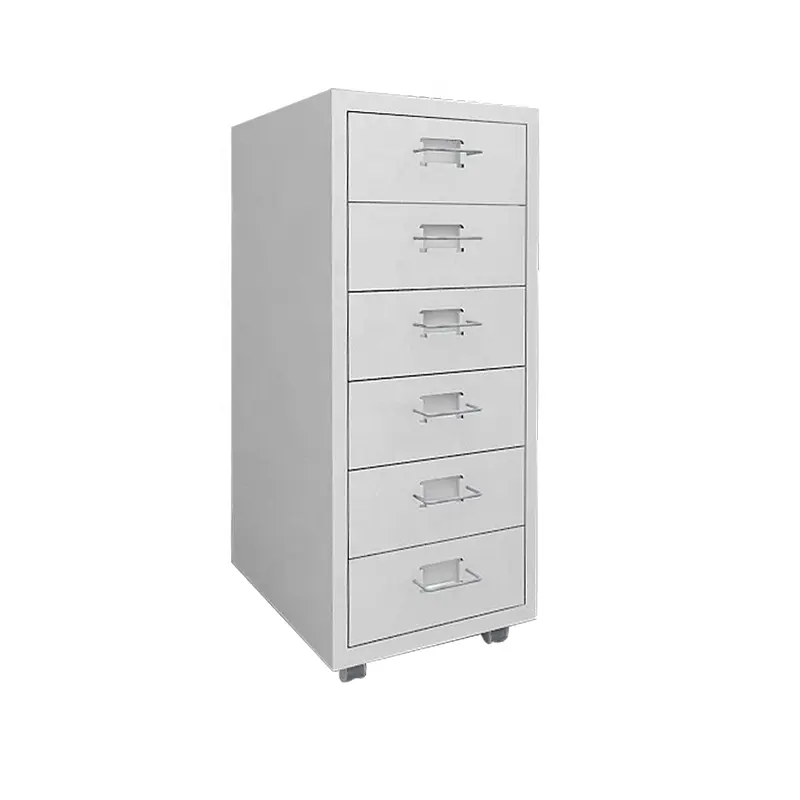 Home/ Office Helmer under the desk A4/A3 file 6 drawers storage mobile metal cabinet