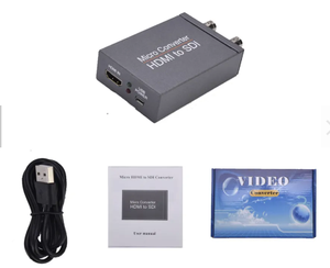 Microconvertidor HDMI a 3G SDI, convertidor de entrada HDMI a salida SDI