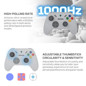 Fantech SHOOTER III WGP13S Gamepad Turbo modu kablosuz kablolu Gamepad için 2.4G mobil PS4 profesyonel denetleyici anahtarı Android - Product Image 3
