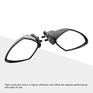 GOOFIT动力船后视镜更换<span class=keywords><strong>WaveRunner</strong></span> VX110 VX110 VXR VXS V1 FX运动豪华巡洋舰EX系列2005-2009