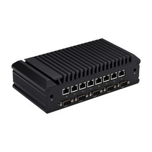 Q838GEX Core I3 8130U Procesador Mini computadora 6 USB de alta velocidad y puertos serie versátiles Sistemas POS PC industrial sin ventilador - Product Image 1