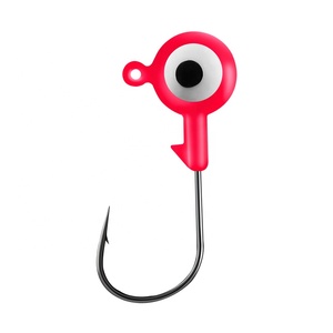 Palmer <span class=keywords><strong>1</strong></span>.75g 3.5g 5g 7g crappie <span class=keywords><strong>Jig</strong></span> đầu câu cá carbon cao lưỡi câu lưỡi liềm không Cỏ Câu Cá - Product Image 5