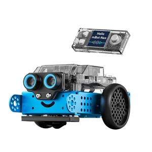 Makeblock mBot Neo mBot 2 uzaktan kumanda Wifi programlanabilir robotik kiti mBot2 çizik ve Python kodlama araba