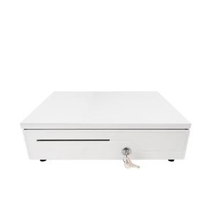 Supermercado Restaurante 405 Bandeja de dinero de metal Cinco ranuras de notas en efectivo de rejilla Sistema POS Máquina Caja registradora Cajón - Product Image 4