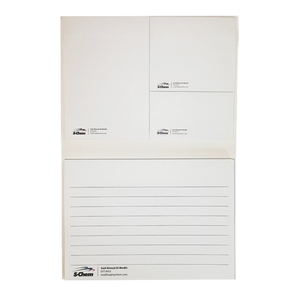Bloc de notas con logotipo de impresión personalizado Bloc de notas adhesivas Papelería Diario Cuaderno con nota adhesiva