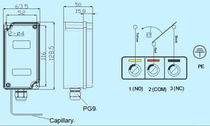 Termostato de baja temperatura Control de temperatura para interruptor de temperatura - Product Image 3