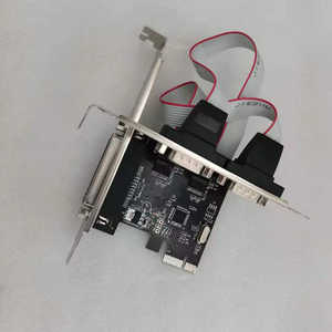 <strong>PCI</strong>-E Parallel Serial Combo CardPCI Express (PCIe X1) Adapter Card - WCH382L Chipset - Product Image 1