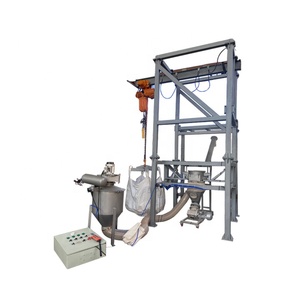 DZJX Bulk Ton Big Bag Station Unloader <strong>Machine</strong> <strong>Unloading</strong> System Jumbo Bag Frame Unloaded <strong>Machine</strong> With Flexible Screw Conveyor - Product Image 4