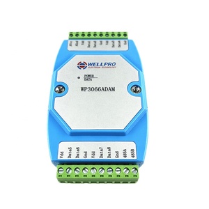 YOINNOVATI Módulo de adquisición de temperatura de entrada de 8 canales Módulo DS18B20 RS485 RTU MODBUS WP3066ADAM - Product Image 2