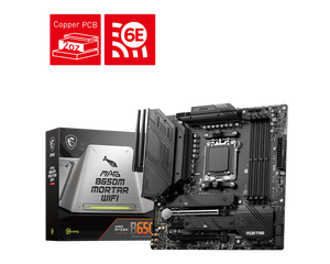 B650M MORTAR WIFIゲーミングマザーボードソケットAM5 4xDDR5サポートAMD R9000 R8000 R7000シリーズデスクトッププロセッサ - Product Image 5