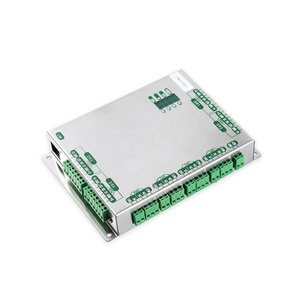 Scheda di controllo accessi a quattro porte e doppio relè con sistema di controllo accessi adattatore di alimentazione con rete TCP/IP