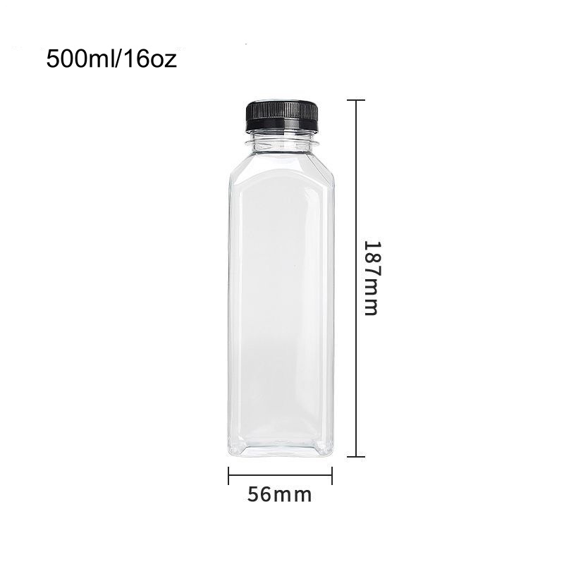 Bouteilles de jus de 500 ml avec bouchons