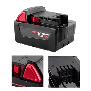 18V Cordless Tool with 6.0Ah 5.0Ah Lithium Ion <strong>Battery</strong> Pack Replacement XC M18 C18B <strong>Li18</strong> M 18B Other Power Tool Accessories - Product Image 2