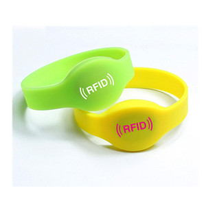बिक्री के लिए 13.56MHz एनएक्सपी <span class=keywords><strong>ICODE2</strong></span> निविड़ अंधकार सिलिकॉन चुंबकीय wristband - Product Image 4