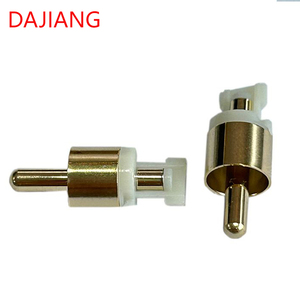 DAJIANG OEM personalizado chapado en oro RCA Audio conector adaptador RCA auriculares hembra Pin conector para cámara - Product Image 3