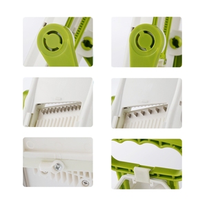 High Quality Multifunctional Vegetable <strong>Cutter</strong> <strong>4</strong> in <strong>1</strong> Slicer and Chopper for Kitchen Safety Use