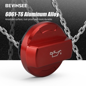 Bevinsee สำหรับ VW Jetta Passat Tiguan GTI 1.8 2.0 TSI ฝาถังน้ำมันเครื่องบรรจุน้ำมันฝาปิดถังน้ำมัน # 06K103485A 06K103485C - Product Image 3