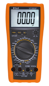 VICTOR VC9806 + dijital multimetre profesyonel voltmetre ampermetre Capacimeter test cihazı dijital elektrik multimetre - Product Image 4
