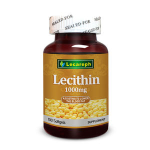 Lecithin Softgel Kapseln Leber funktions unterstützung Brain Health Booster Hilft bei der Verbesserung des Gedächtnis fokus und der Konzentration - Product Image 1