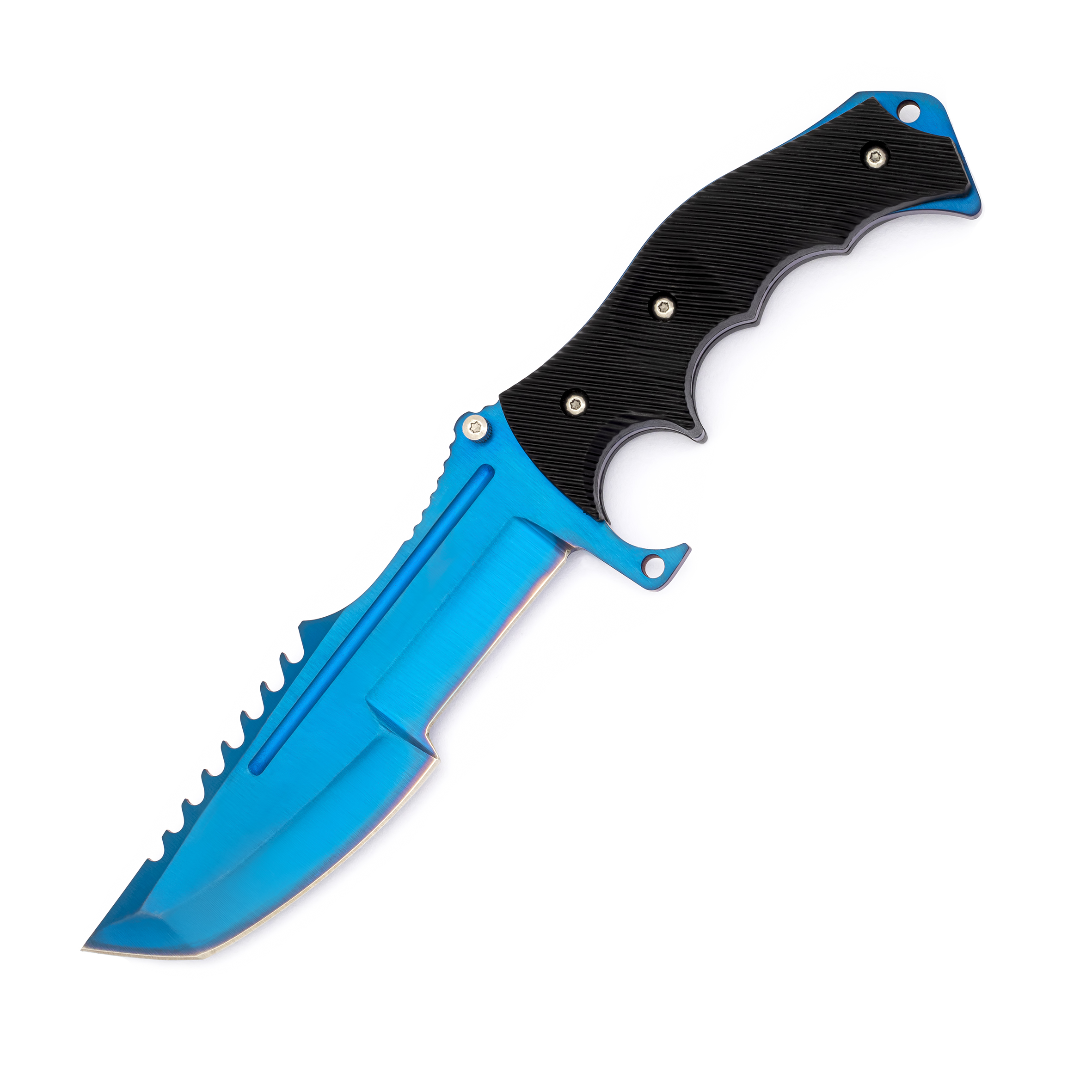 Acero azul