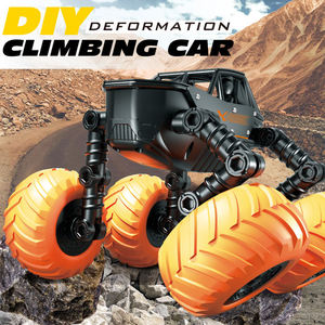 2.4G RC Fernbedienung Moving Drift Deformation Programmierung Stunt Car mit Offroad Rock Crawler Big Wheel - Product Image 6