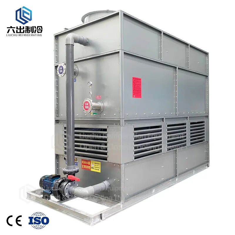 Mini condensador evaporativo de ar do trocador de calor refrigerado a água