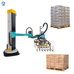 Automatic Stacking Palletizer Robotic Bag Palletizer Machine 25kg 50kg Powder Automatic Single Column Arm <strong>Robot</strong> <strong>Palletizing</strong> - Product Image 1