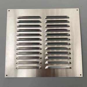 Kunden spezifisches farb festes Aluminium-Louvre-Einweg-Lüftungs teil für HLK-Systeme