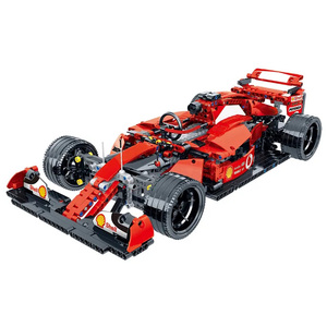 Top Mork 023005-<strong>1</strong> Kid Learning Educational <strong>1</strong>:<strong>10</strong> Remote Control Car Building Block Brick Toy <strong>F1</strong> Formula Model Car <strong>RC</strong> Toy - Product Image 1