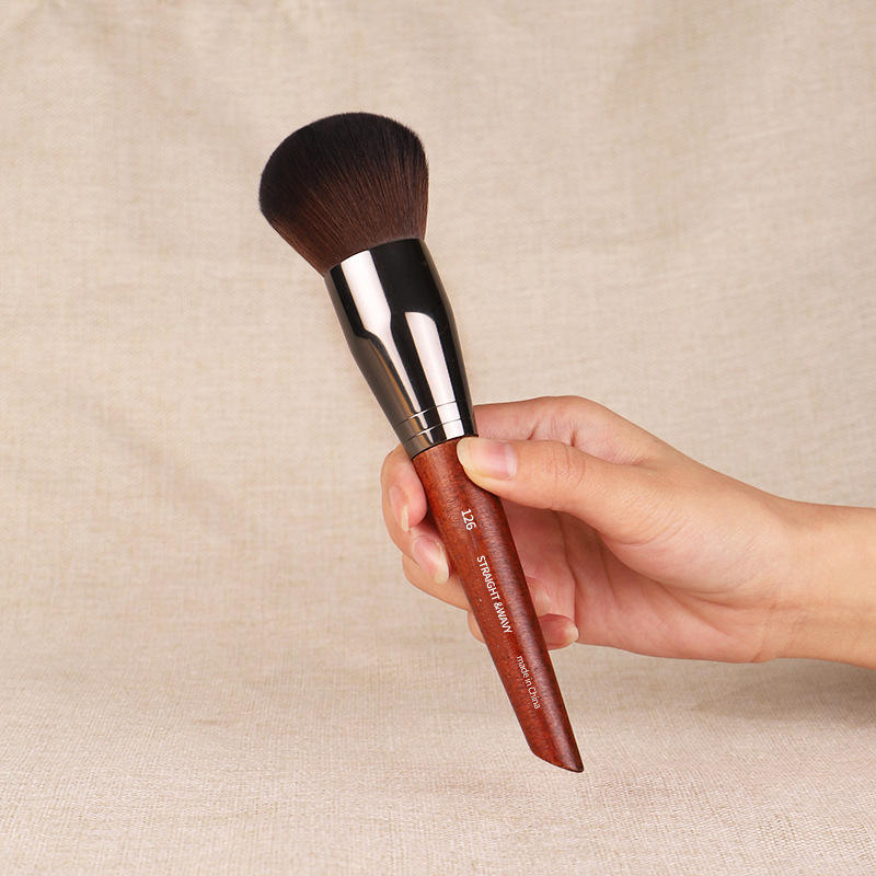 F126-Medium round head loose powder brush