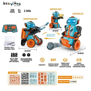 Kouyikou 3 in1 STEM Bildungs programmierung Roboter Multifunktion aler RC-Baustein Smart Robot Toys - Product Image 2