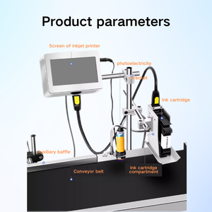 Impresora térmica de inyección de tinta automática de alta velocidad OEM/ODM T180E de 25,4mm, impresora de tarjetas para código de lote de fecha e impresión de logotipos - Product Image 3