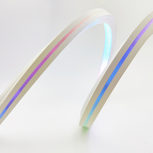 Özel 5 metre RGB 16*16MM silikon Flex şerit Neon LED ışıkları IP67 rüya renk ofis DIY dekor için tabela harfleri 12V Flex Neon - Product Image 6