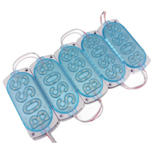 Vurgulama reklam ışık kutusu modülü LED ışık kaynağı ayna ön ışık dekorasyonu dükkanı barlar kırmızı mavi yeşil 12V flaş Strobe - Product Image 4