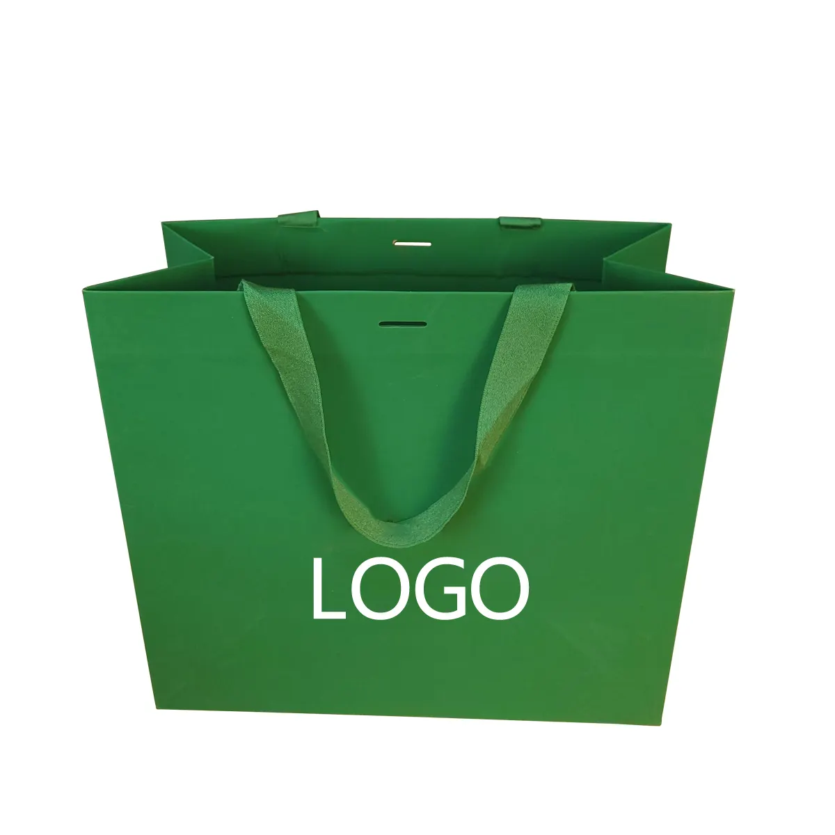 Horizontal Heavy Duty Large Party Paper Gift Tote Bags Mercancía al por menor Compras Bolsas de boda