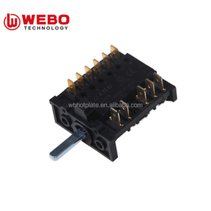 Kitchen Appliance Multi Position Oven Rotary Selector Switch High Quality Mechanical <strong>Timer</strong> <strong>Temperature</strong> <strong>Control</strong> Gear Switch - Product Image 2