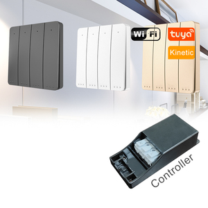15a Light Smart Wifi Us Tuya <strong>Au</strong> Touch With 3 Wires 433 Rf <strong>Remote</strong> Control Esp8266 Module Metal Dimmer Suich 4ch Wall Switch - Product Image 4