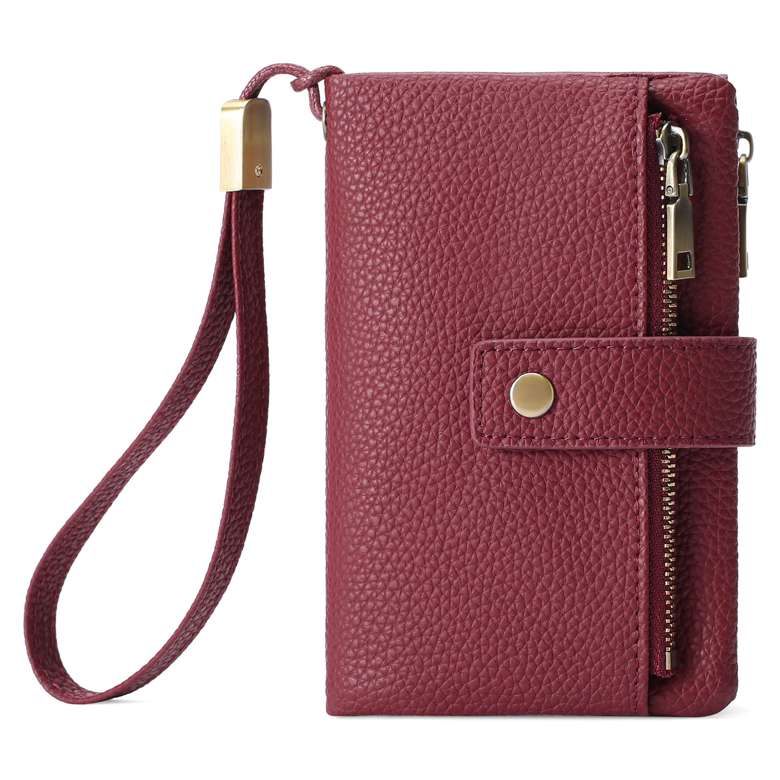 Wine red-with gift box-anti-theft brush