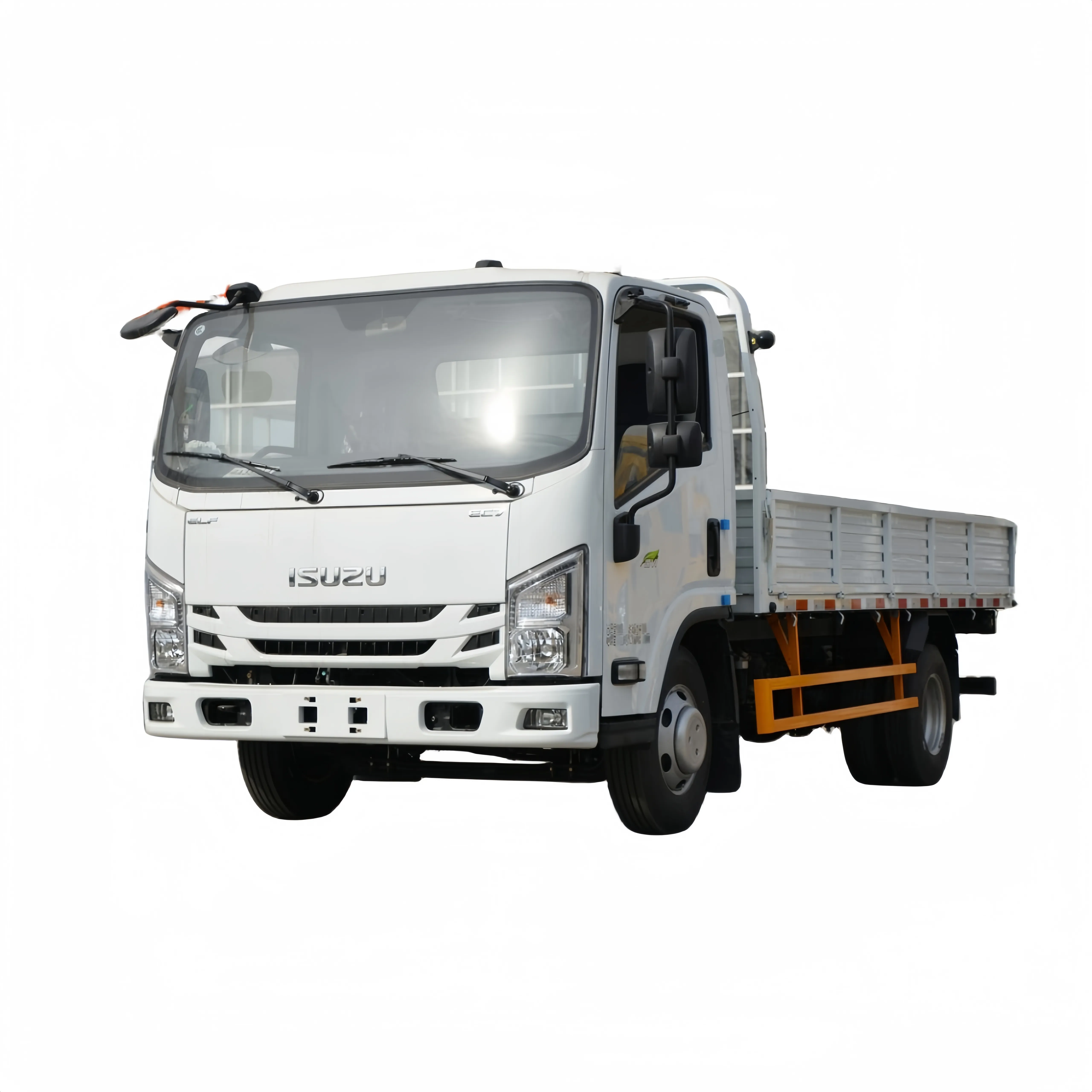 Fabrika kaynağı ISUZU kargo kamyon Isuzu 4200mm kutu boyutu dizel tipi