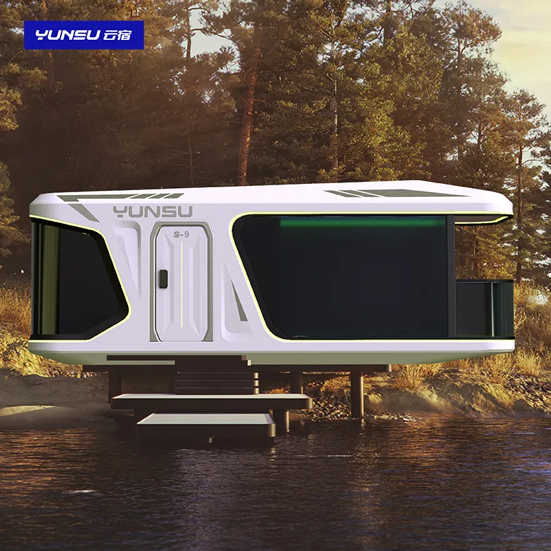 YUNSU S9 casa prefabbricata casa mobile modulare moderna alloggio per campeggio all'aperto hotel piccola casa contenitore capsula casa