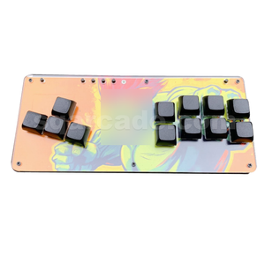 Apariencia artística personalizada Botón completo Arcade Controller Fight Stick hitbox para X Box360 PC/Steam PS3 Switch y Limited PS4/PS5 - Product Image 6