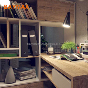 Studente studio gaming pc computer desk apprendimento tavolo da scrittura con libreria - Product Image 5