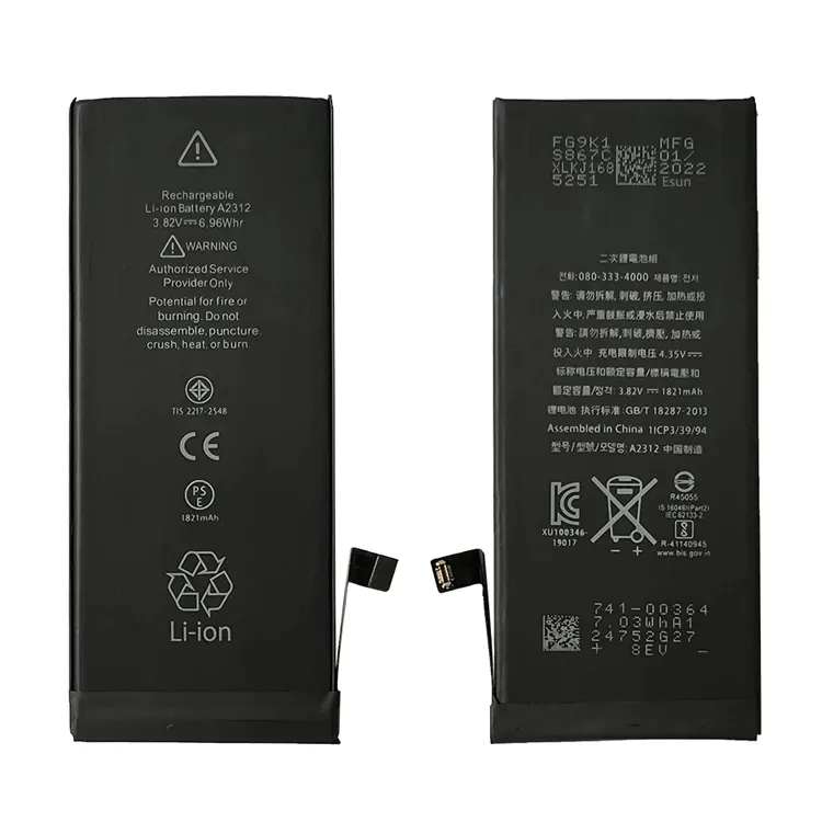 Pin Cho Điện Thoại Di Động Nhà Máy iPhone SE2 SE 2020 Pin Lithium 1821MAh