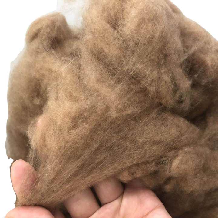 批发超柔软脱毛100% 骆驼毛，骆驼纤维被子纱