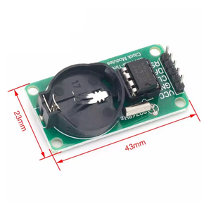 Modul DS1302 Echtzeituhr modul CR2032 Ohne Batterie beim Betrieb mit Strom