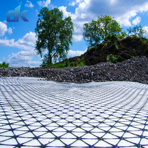 Đen PP nhựa geogrid cho hàng rào xây dựng đường geomalla PP đơn trục biaxial 15kn 20kn 30kn 50kn Polypropylene geogrids - Product Image 4