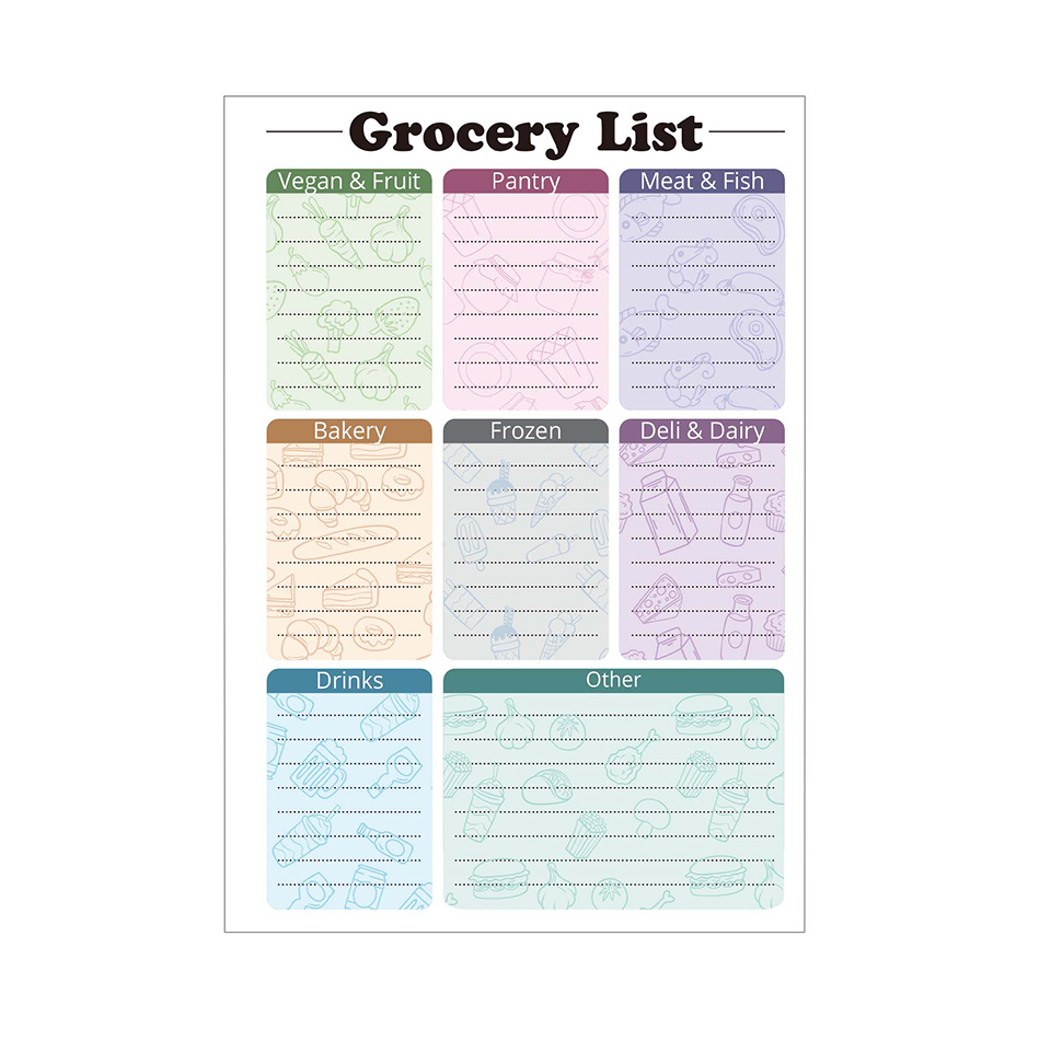 Grocery List 1
