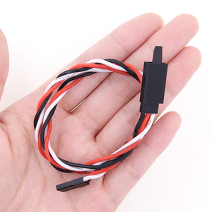 AGFRC Anti-Interference JR Twisted <strong>Type</strong> RC Lockable <strong>Servo</strong> Extension Cable for RC Quadcopter Aircraft - Product Image 6
