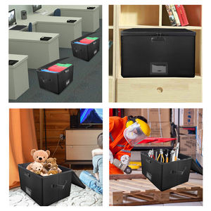 YIHUAXING, carpeta de archivos colgante personalizada, caja de documentos ignífuga bloqueable con cremallera para productos de archivo - Product Image 6